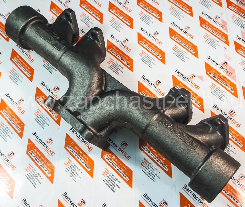 3104237 Коллектор выпускной MANIFOLD EXHAUST Cummins M11, QSM11