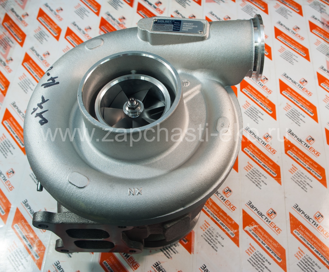 4024964 Турбокомпрессор TURBOCHARGER,HX55 HOLSET QSM11