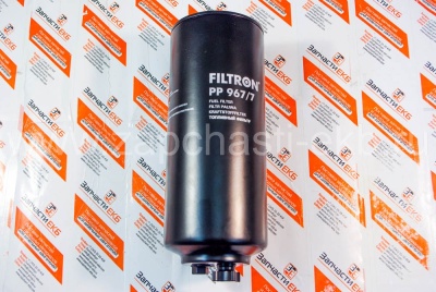 PP967/7 Фильтр топливный FUEL FILTER FILTRON Взаимозаменяемые номера: FS19914, 10101998, A0004771302