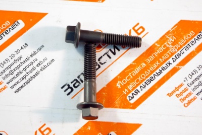 3900678 Болт (M8 X 1.25 X 40 с шестигранной головкой и фланцем) крепления ТНВД, модуля управления, насоса ГУР, кронштейна ролика натяжения ремня, коллектора впускного, трубки щупа уровня масла  SCREW HEX FLANGE HEAD CAP Cummins ISF, ISL